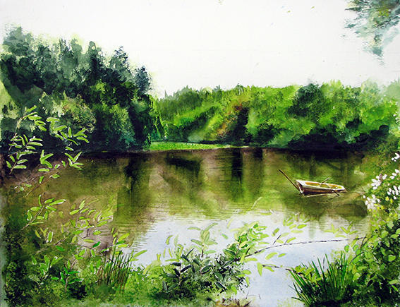 宍塚の大池